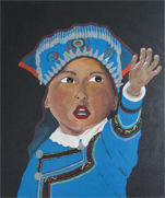 schilderij kind